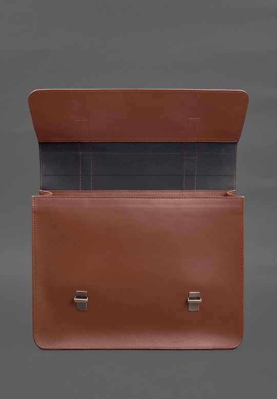 Exclusive Designer Leather Briefcase Messenger Bag - Leather Purse Backpack