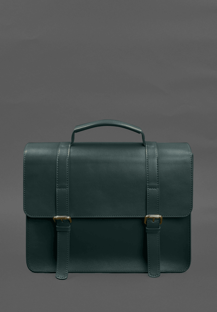 Exclusive Designer Leather Briefcase Messenger Bag - Leather Purse Backpack