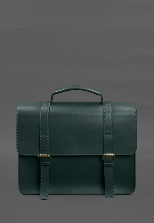 Exclusive Designer Leather Briefcase Messenger Bag - Leather Purse Backpack