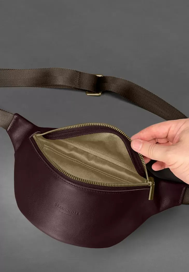 Handmade Leather Sling Bag – Durable and Chic for Urban Adventures - Leather Purse Backpack