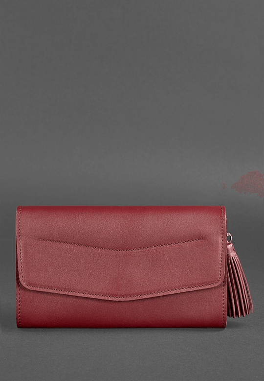 Stylish Leather Women's Crossbody Bag for Evening and Daily Use - Leather Purse Backpack