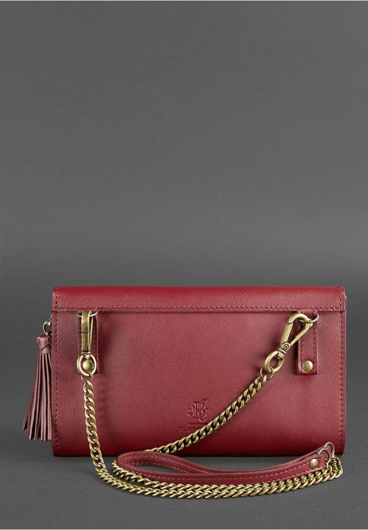 Stylish Leather Women's Crossbody Bag for Evening and Daily Use - Leather Purse Backpack