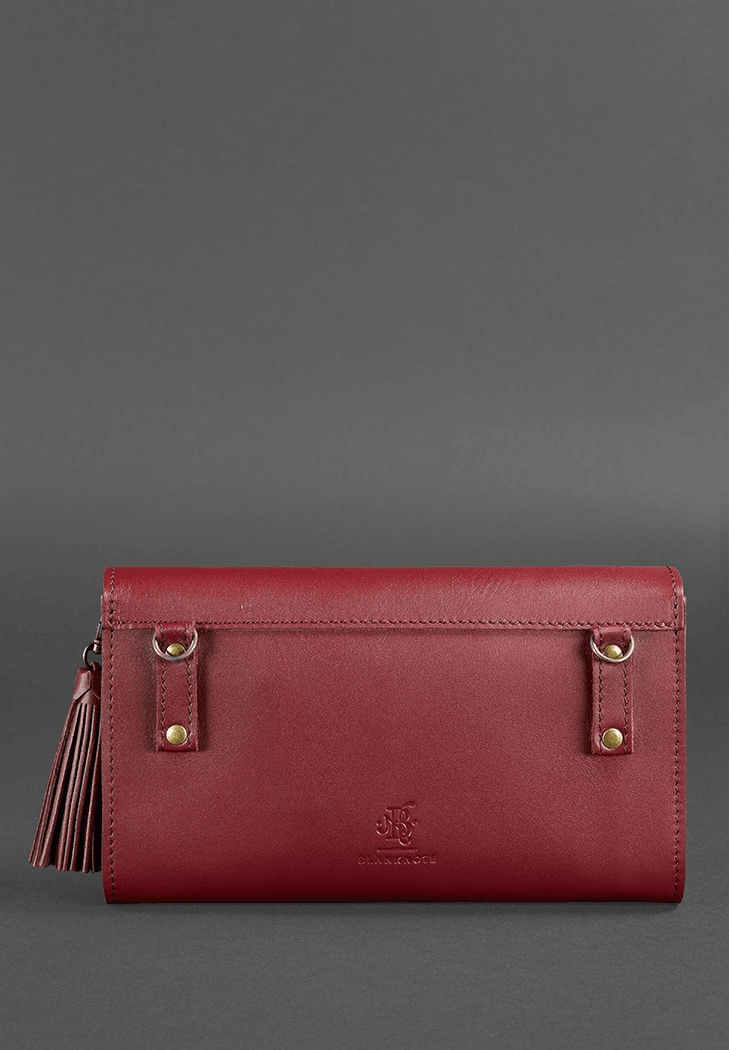 Stylish Leather Women's Crossbody Bag for Evening and Daily Use - Leather Purse Backpack
