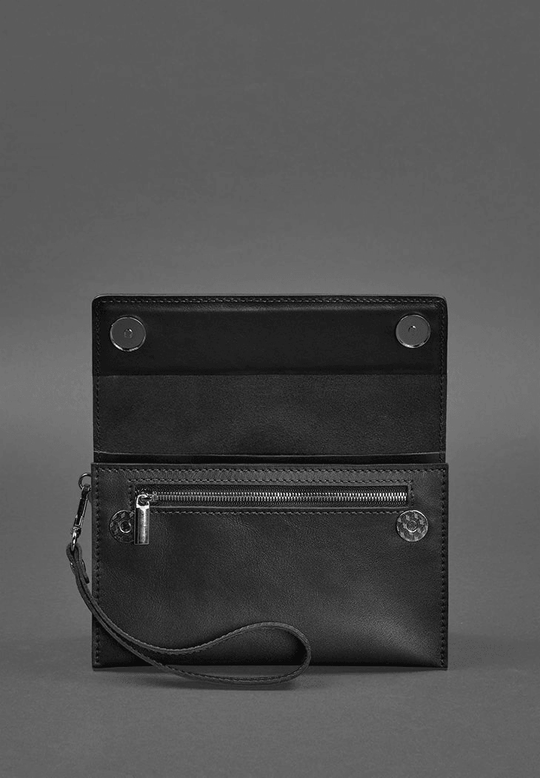 Exclusive Designer Handcrafted Leather Men's Clutch Bag - Leather Purse Backpack