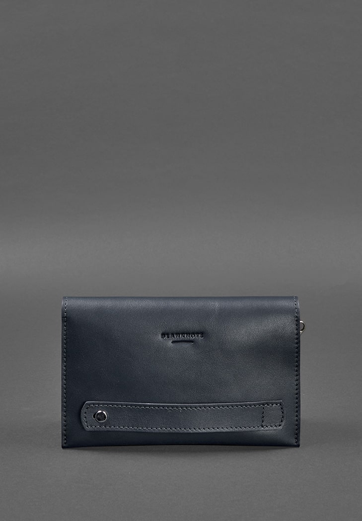 Lightweight Minimalist Leather Clutch Bag For Men - Leather Purse Backpack