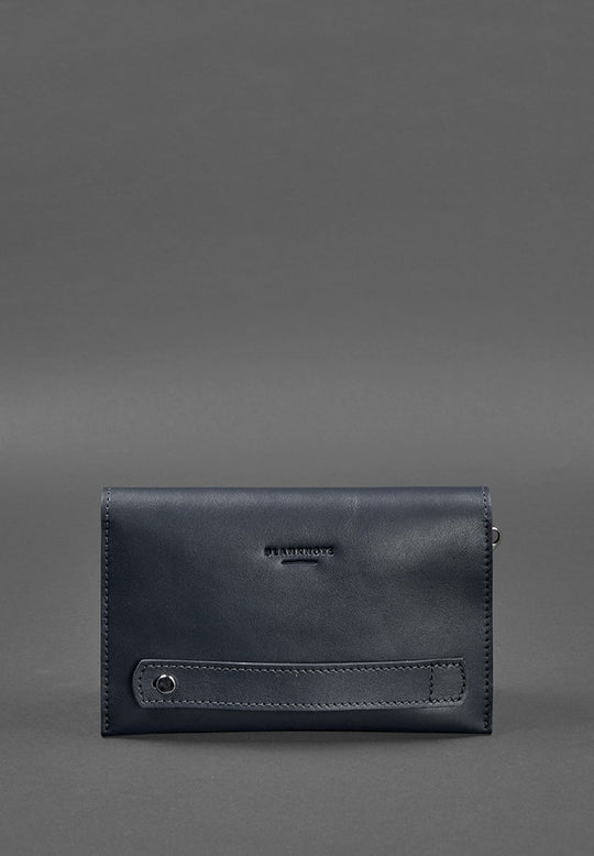 Lightweight Minimalist Leather Clutch Bag For Men - Leather Purse Backpack