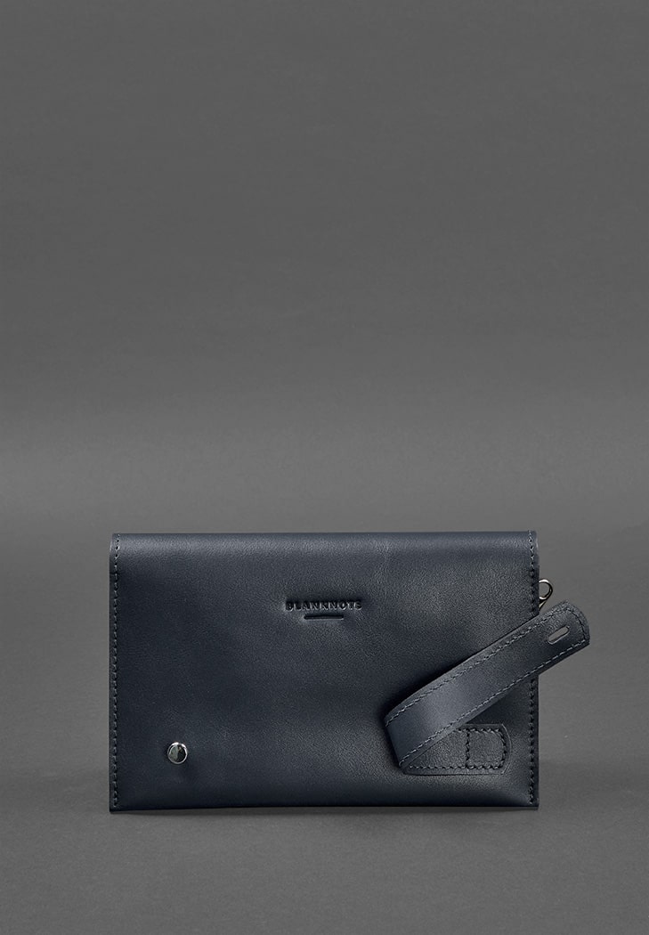 Lightweight Minimalist Leather Clutch Bag For Men - Leather Purse Backpack