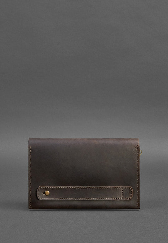 Lightweight Minimalist Leather Clutch Bag For Men - Leather Purse Backpack