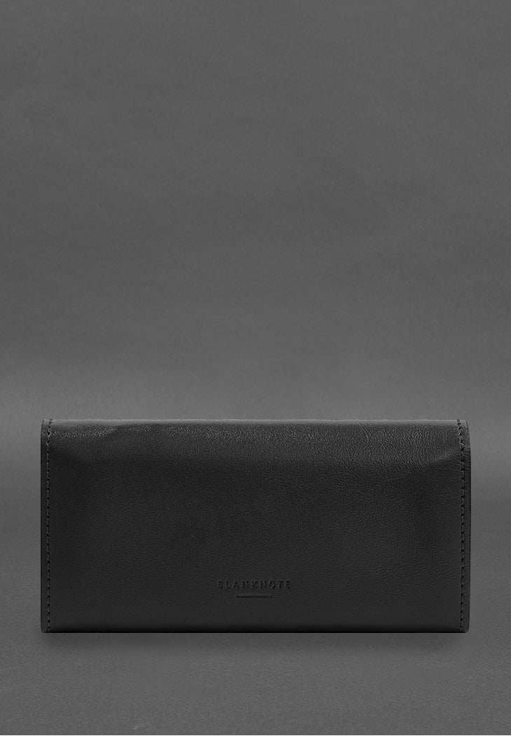 Best Elegant Leather Clutch Wallet With A Button - Leather Purse Backpack