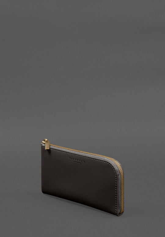 Duable Casual Leather Purse-bill Holder With A Zipper - Leather Purse Backpack