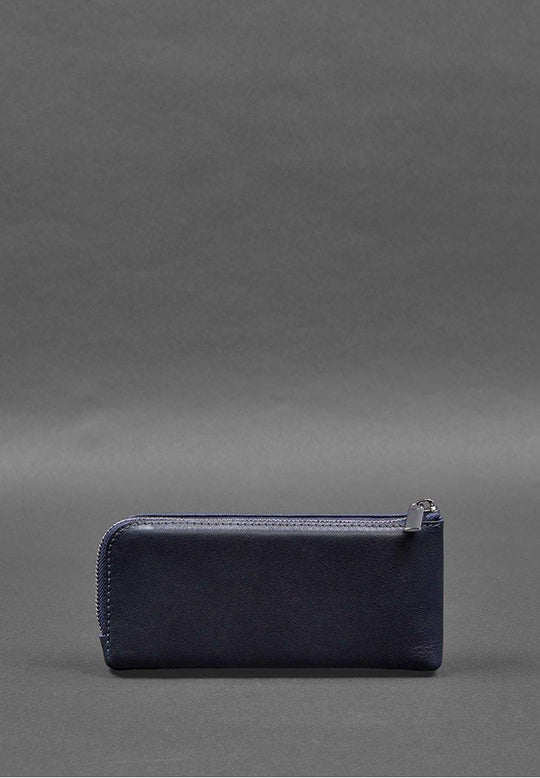 Fashionable Leather Purse-bill Holder With A Zipper - Leather Purse Backpack