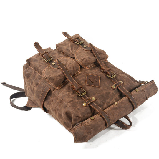Stylish Hipster Backpack with Adjustable Straps and Urban Appeal - Leather Purse Backpack