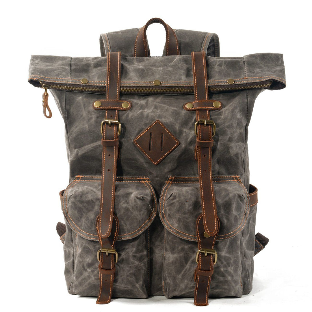 Stylish Hipster Backpack with Adjustable Straps and Urban Appeal - Leather Purse Backpack