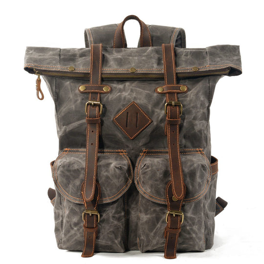 Stylish Hipster Backpack with Adjustable Straps and Urban Appeal - Leather Purse Backpack