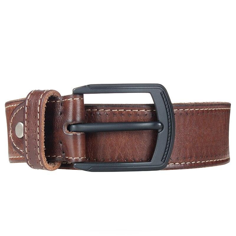 Best Casual Leather Belt For Men, Abram Model - Leather Purse Backpack