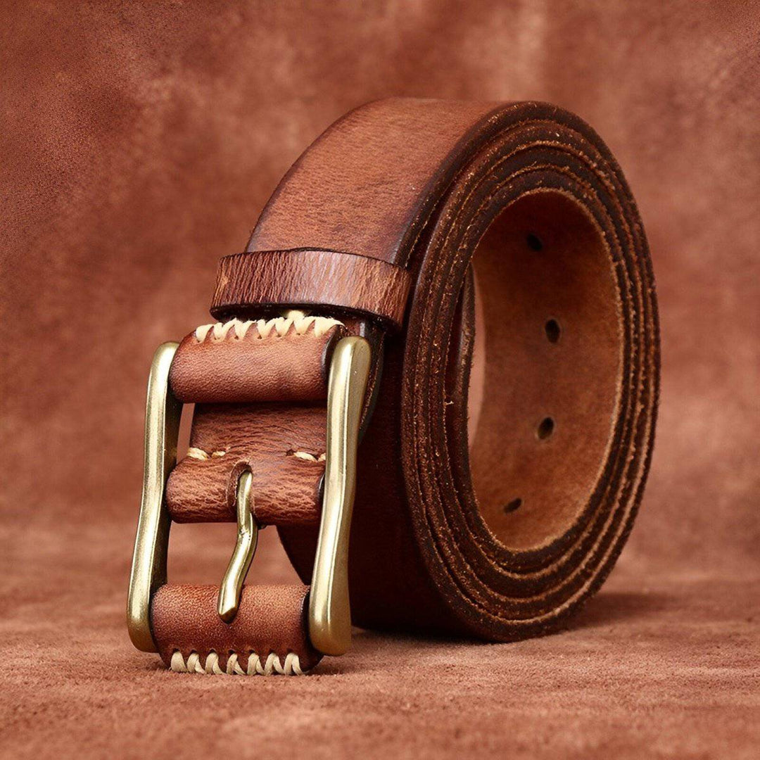 Premium Casual Leather Belt For Men, Erico Model - Leather Purse Backpack