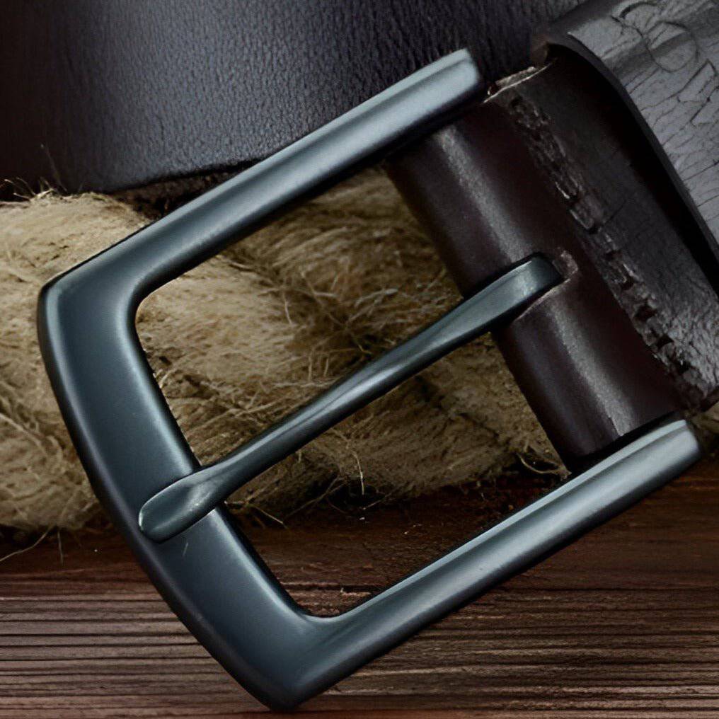Casual Leather Suit Belt For Men, Tedore Model - Leather Purse Backpack