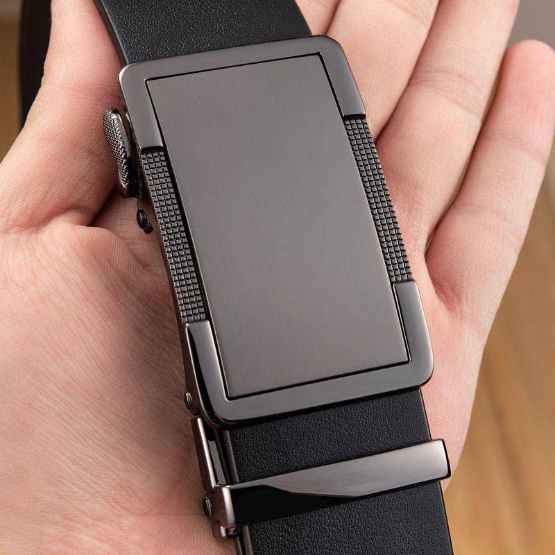 Full Grain Leather Suit Belt, For Men, Valentino Model - Leather Purse Backpack