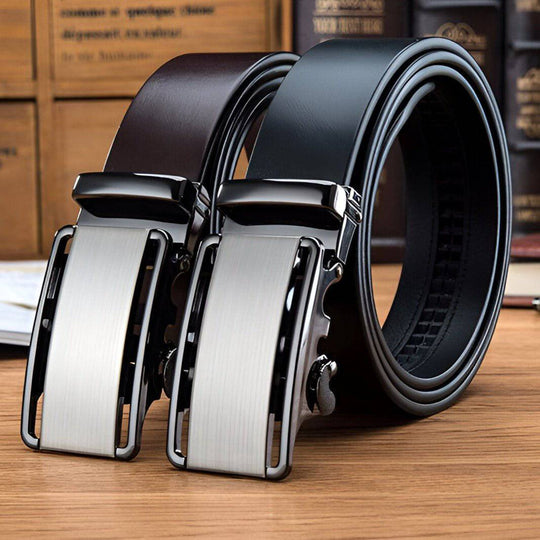 Full Grain Leather Suit Belt For Men, Casual Comfort - Leather Purse Backpack