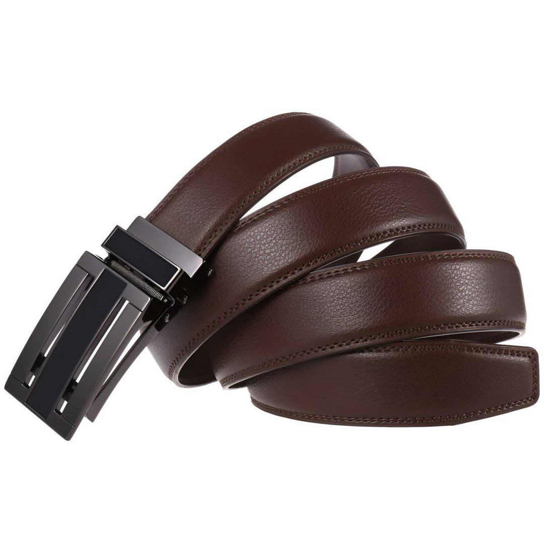 Full Grain Leather Suit Belt For Men, Paulin Model - Leather Purse Backpack