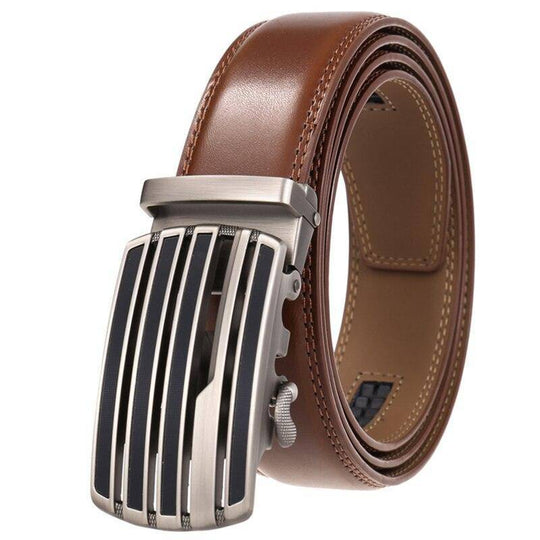Custom Leather Suit Belt For Men, Aranthur Model - Leather Purse Backpack