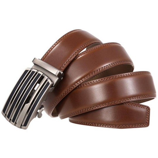 Custom Leather Suit Belt For Men, Aranthur Model - Leather Purse Backpack