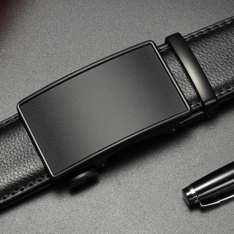 Casual Leather Suit Belt For Men, Birgir Model - Leather Purse Backpack