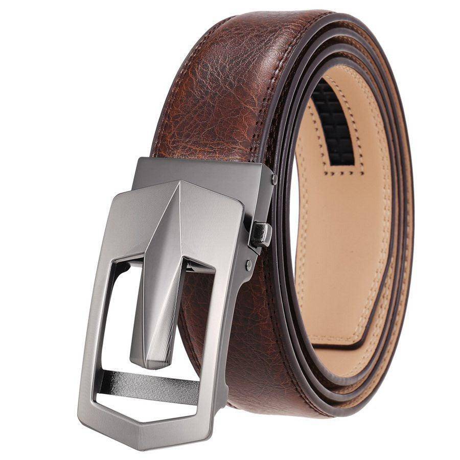 Custom Leather Suit Belt For Men, Calvino Model - Leather Purse Backpack
