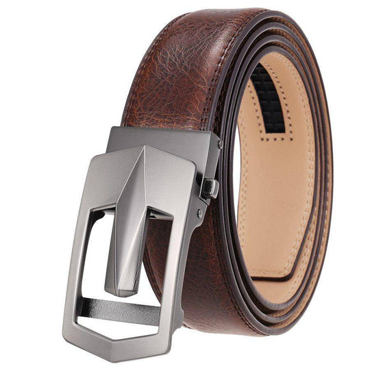 Custom Leather Suit Belt For Men, Calvino Model - Leather Purse Backpack