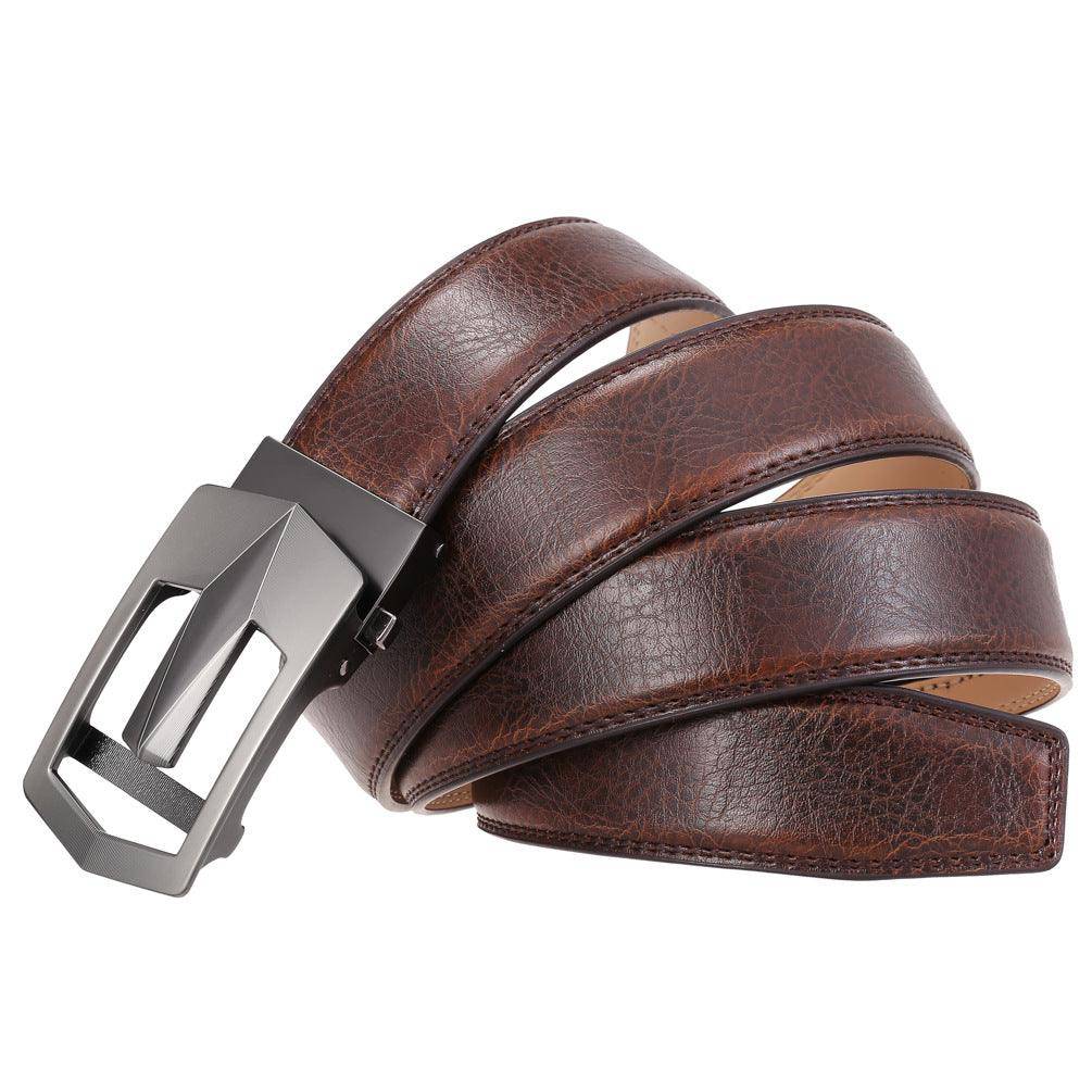 Custom Leather Suit Belt For Men, Calvino Model - Leather Purse Backpack