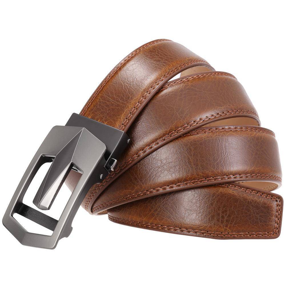 Custom Leather Suit Belt For Men, Calvino Model - Leather Purse Backpack