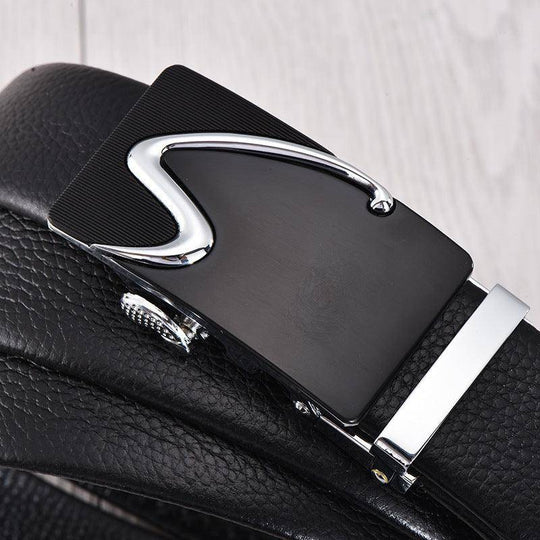 Designer Leather Suit Belt For Men, Iona Model - Leather Purse Backpack