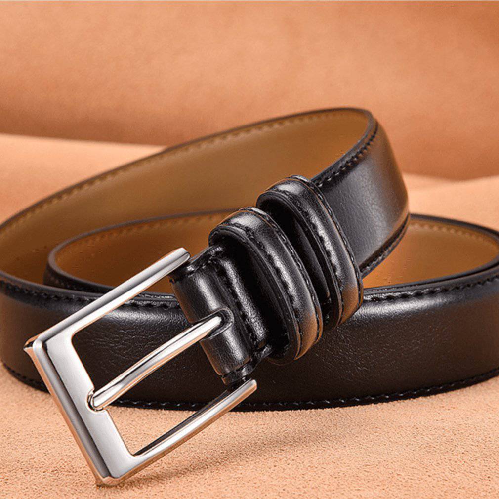 Durable Leather Suit Belt For Men, Jonathan Model - Leather Purse Backpack