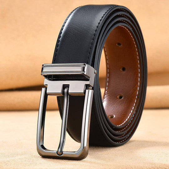 Casual Leather Suit Belt For Men, Oliver Model - Leather Purse Backpack