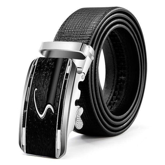 Stylish Leather Suit Belt For Men, Serrano Model - Leather Purse Backpack