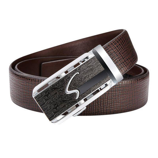 Stylish Leather Suit Belt For Men, Serrano Model - Leather Purse Backpack
