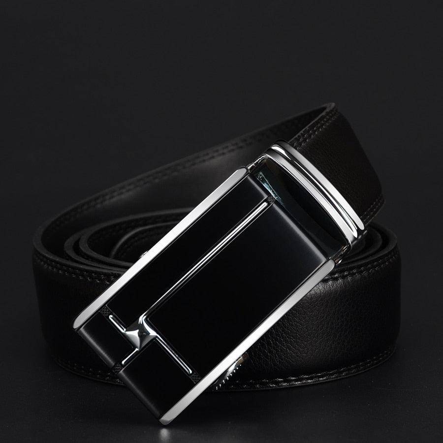 Best Black Leather Suit Belt For Men, Tamaz Model - Leather Purse Backpack