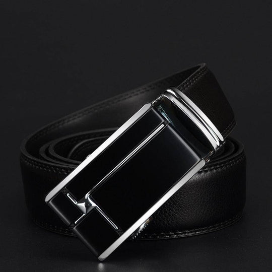 Best Black Leather Suit Belt For Men, Tamaz Model - Leather Purse Backpack