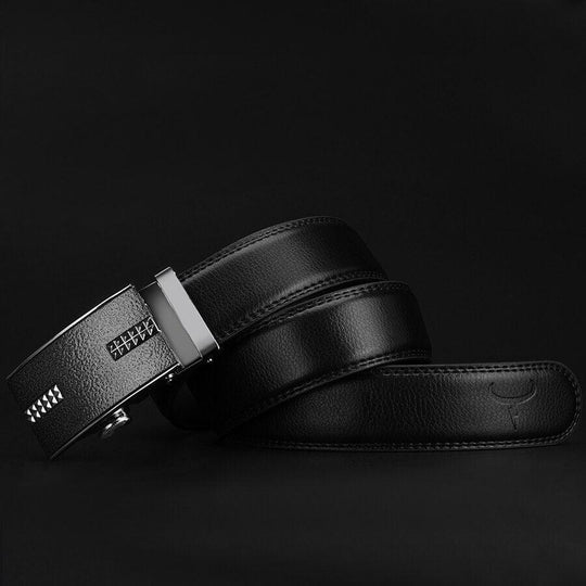 Luxury Leather Suit Belt For Men, Zakaria Model - Leather Purse Backpack