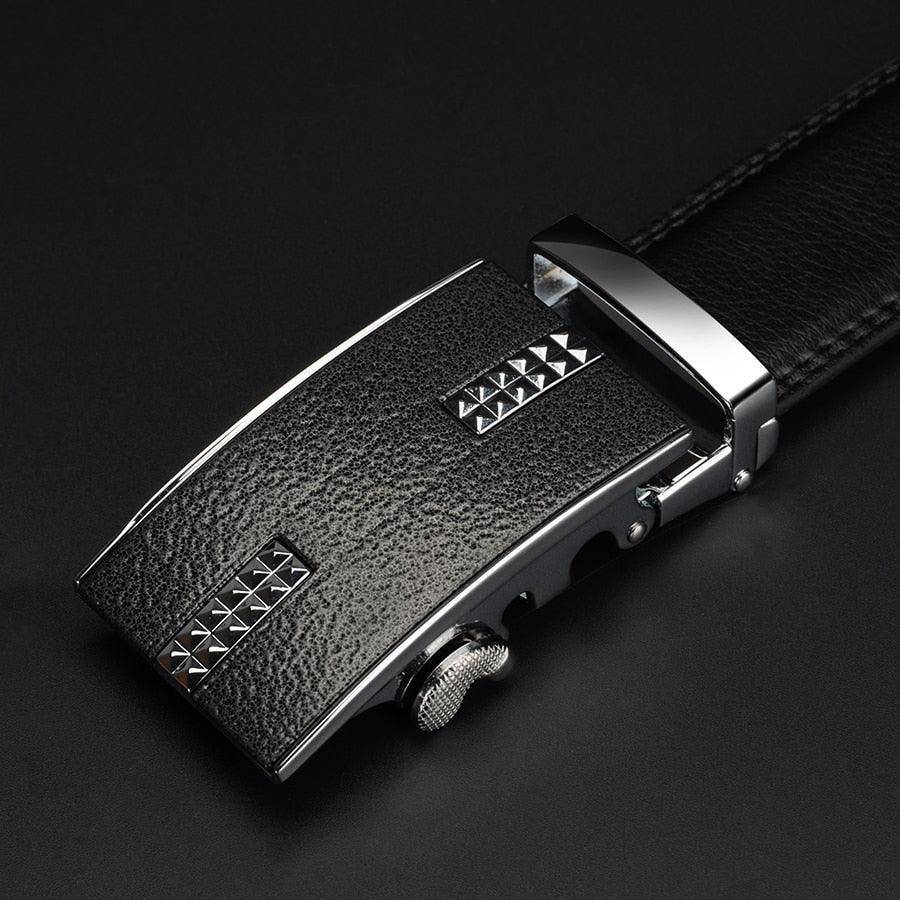 Luxury Leather Suit Belt For Men, Zakaria Model - Leather Purse Backpack