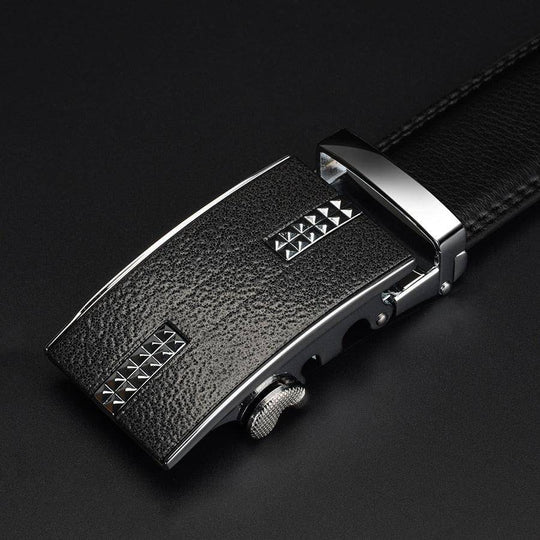 Luxury Leather Suit Belt For Men, Zakaria Model - Leather Purse Backpack