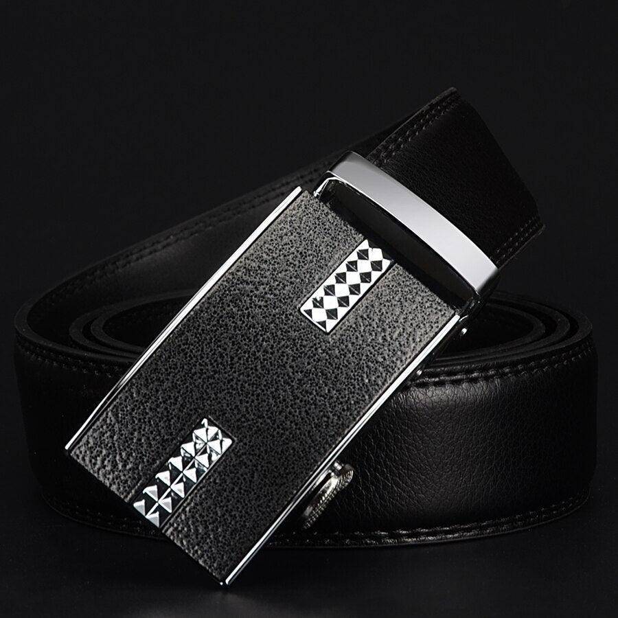 Luxury Leather Suit Belt For Men, Zakaria Model - Leather Purse Backpack