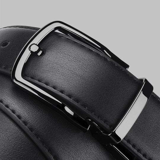 Reversible 2 In 1 Leather Suit Belt, Casual Model - Leather Purse Backpack