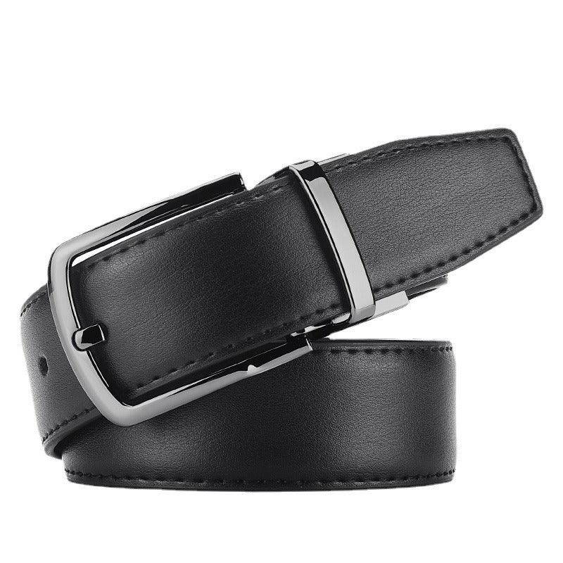 Reversible 2 In 1 Leather Suit Belt, Casual Model - Leather Purse Backpack