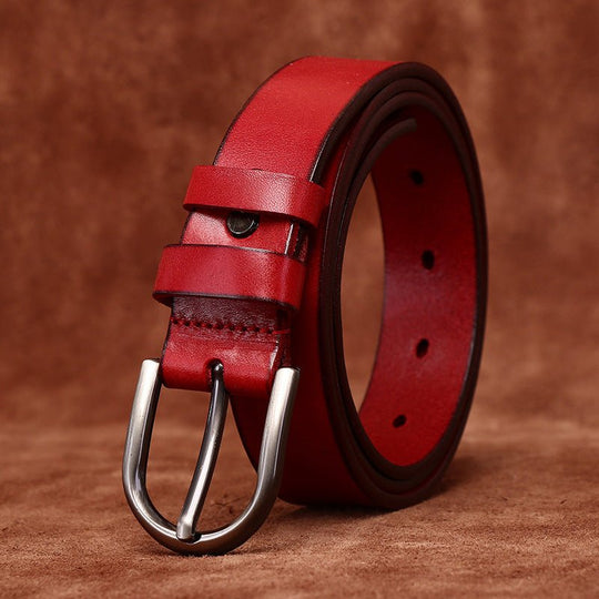 Decorative Leather Belt For Women, Aditya Model - Leather Purse Backpack