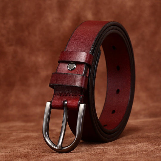 Decorative Leather Belt For Women, Aditya Model - Leather Purse Backpack