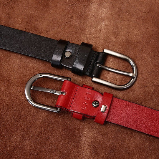 Decorative Leather Belt For Women, Aditya Model - Leather Purse Backpack