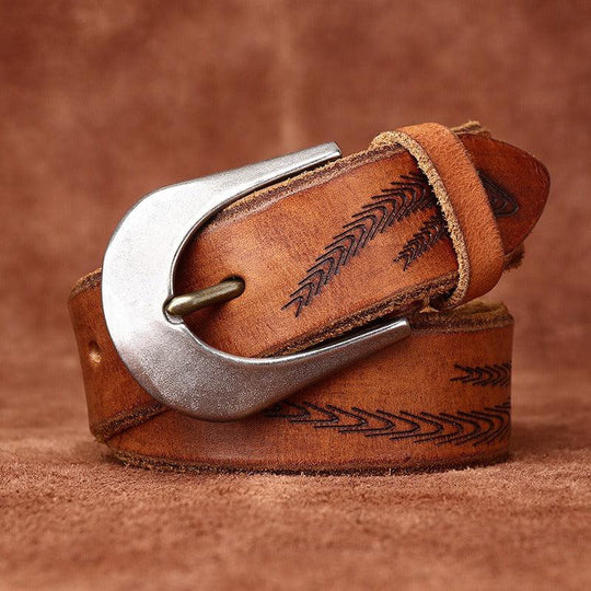 Sophisticated Leather Belt For Women, Ananya Model - Leather Purse Backpack