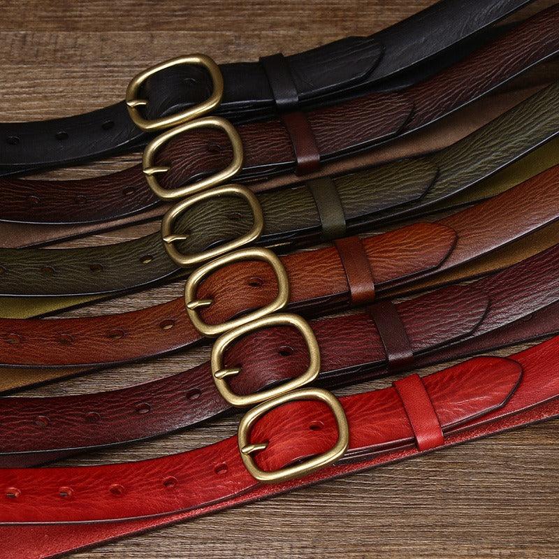 Best Formal Leather Belt For Women, Claniuniu Model - Leather Purse Backpack