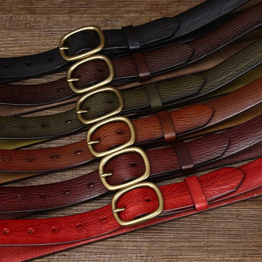 Best Formal Leather Belt For Women, Claniuniu Model - Leather Purse Backpack